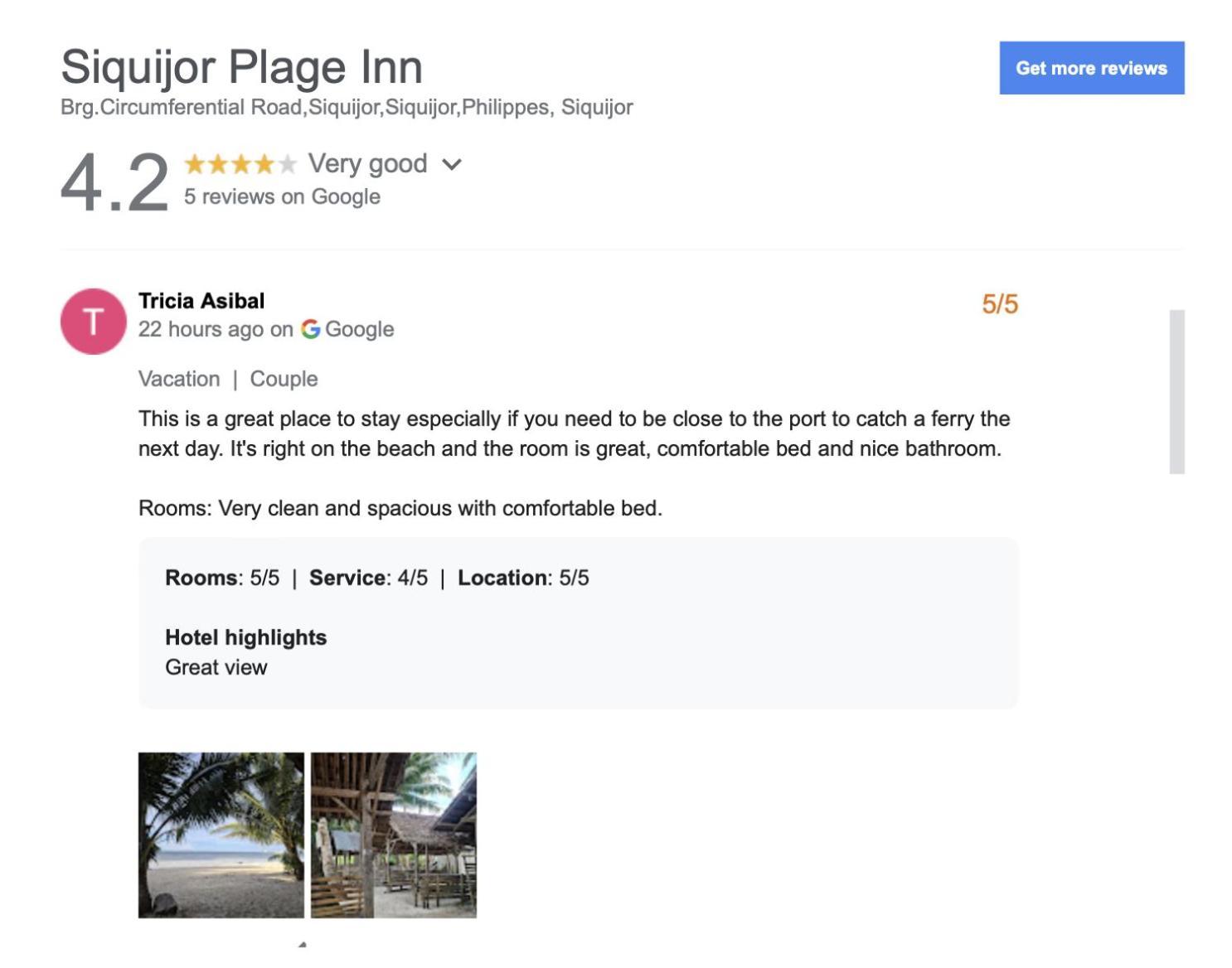 Siquijor Plage Inn 외부 사진